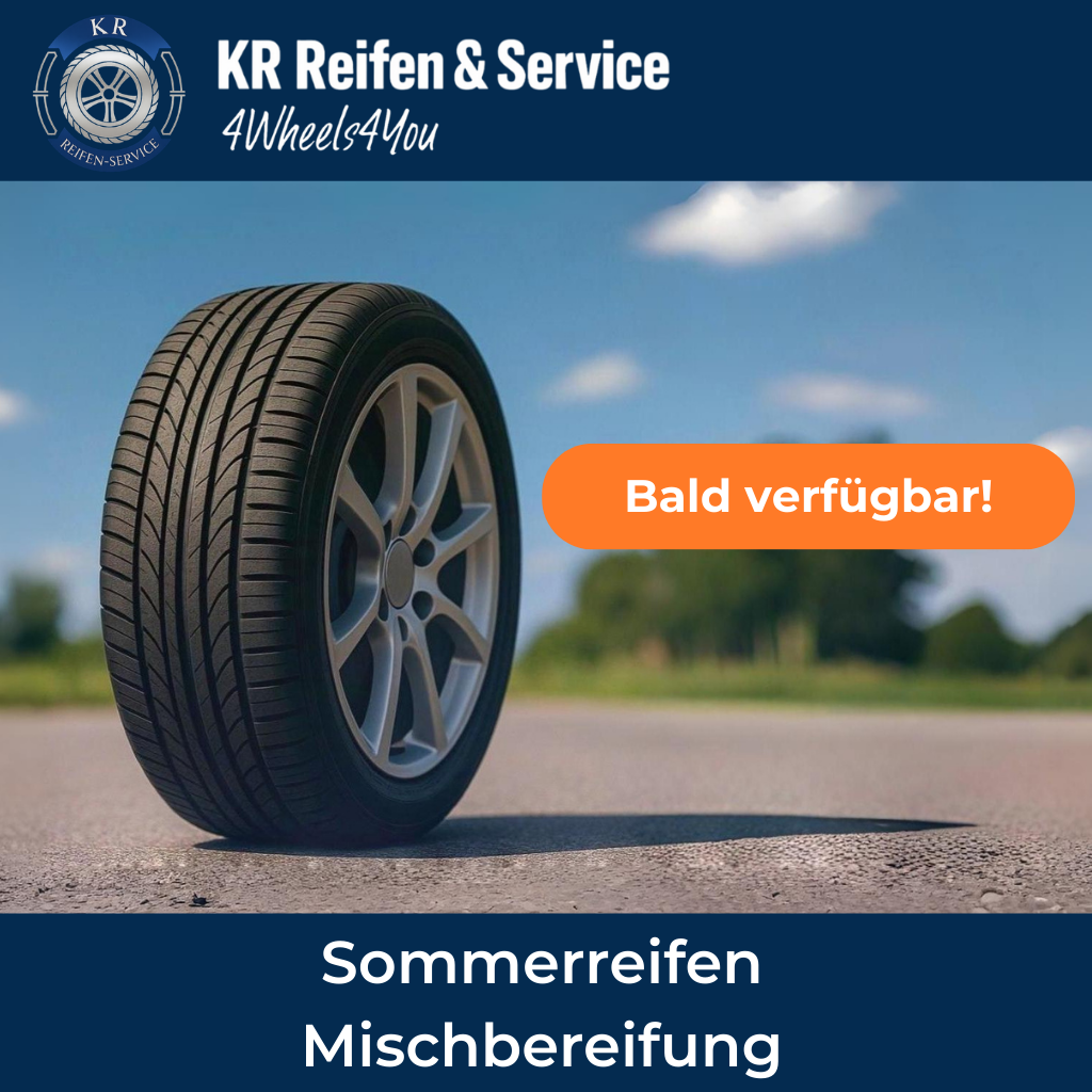 Sommerreifen Mischbereifung