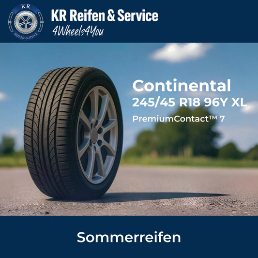 Continental PremiumContact™ 7 245/45 R18 96Y XL