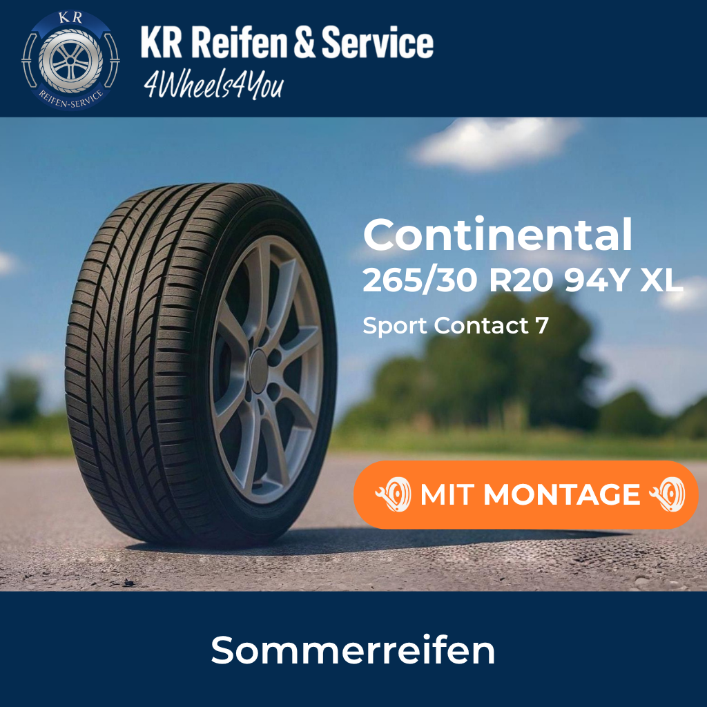 Continental Sport Contact 7 265/30 R20 94Y XL