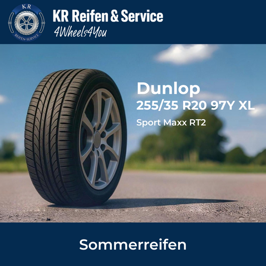 Dunlop Sport Maxx RT2 255/35 R20 97Y XL