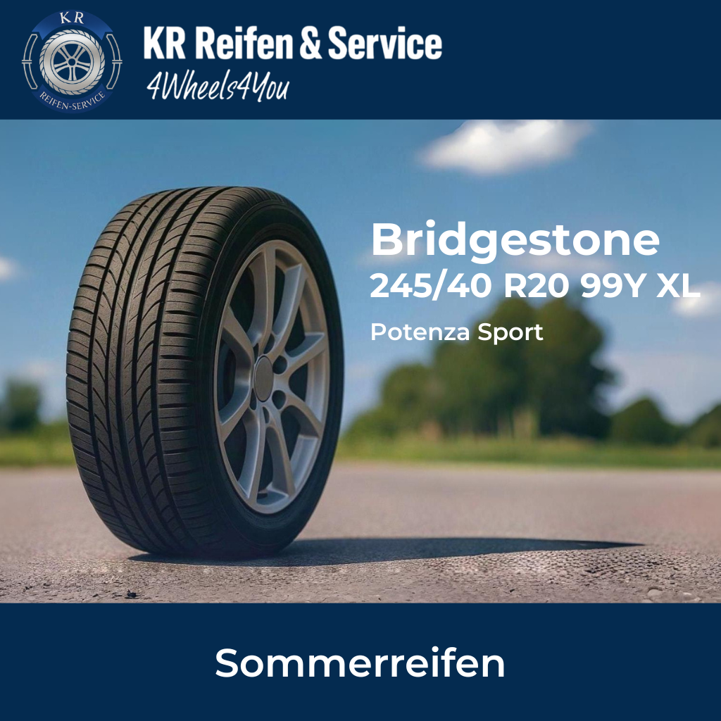 Bridgestone Potenza Sport 245/40 R20 99Y XL