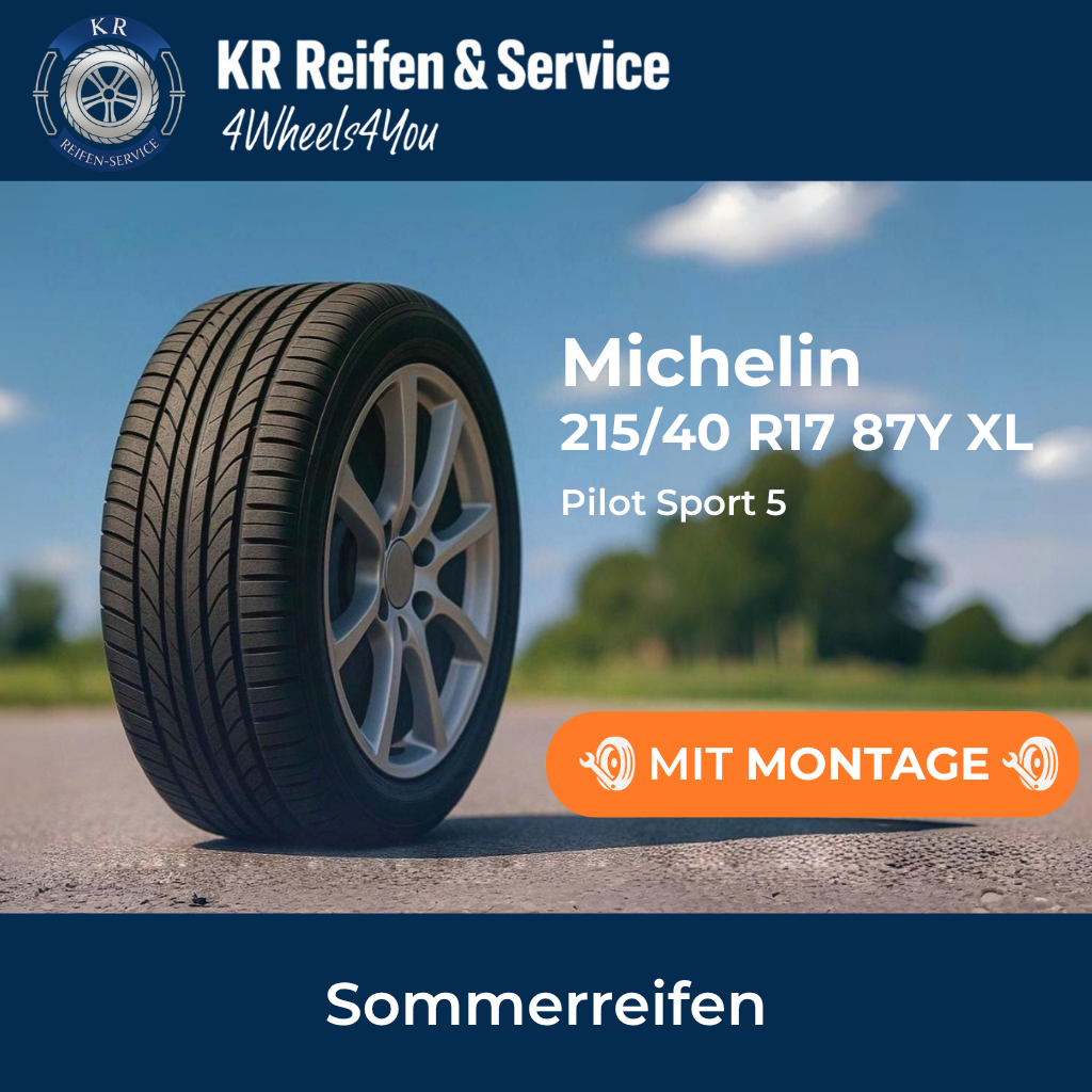 Michelin Pilot Sport 5 215/40 R17 87Y XL