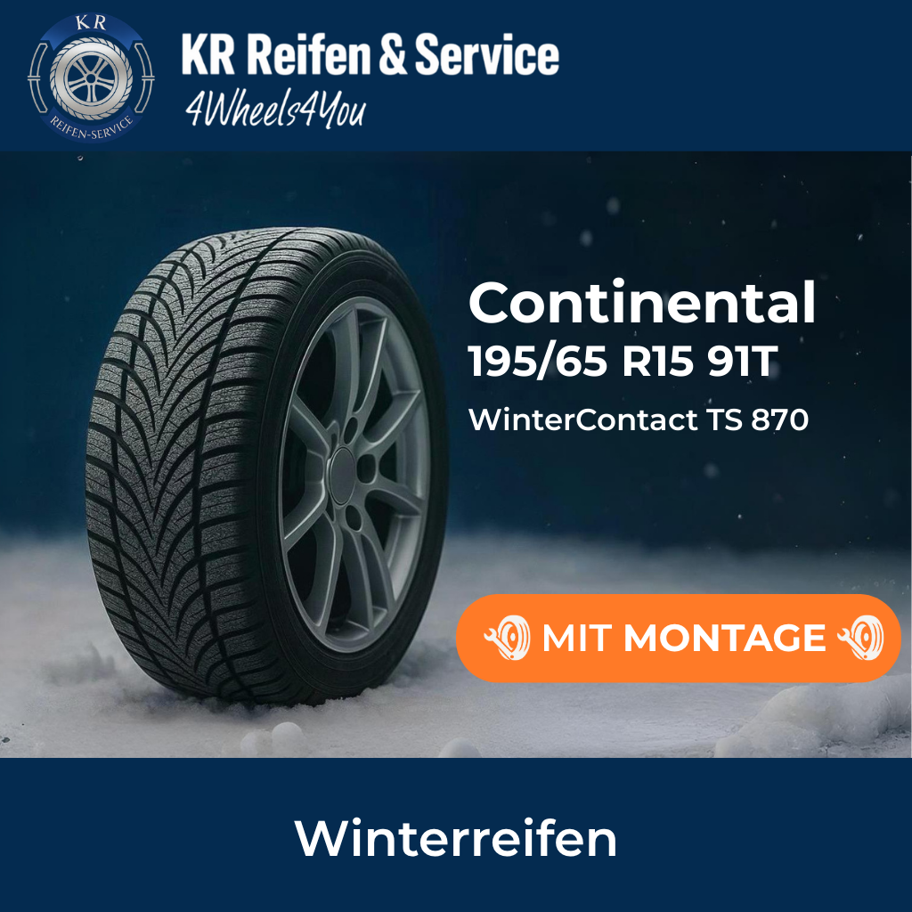 Continental WinterContact TS 870 195/65 R15 91T
