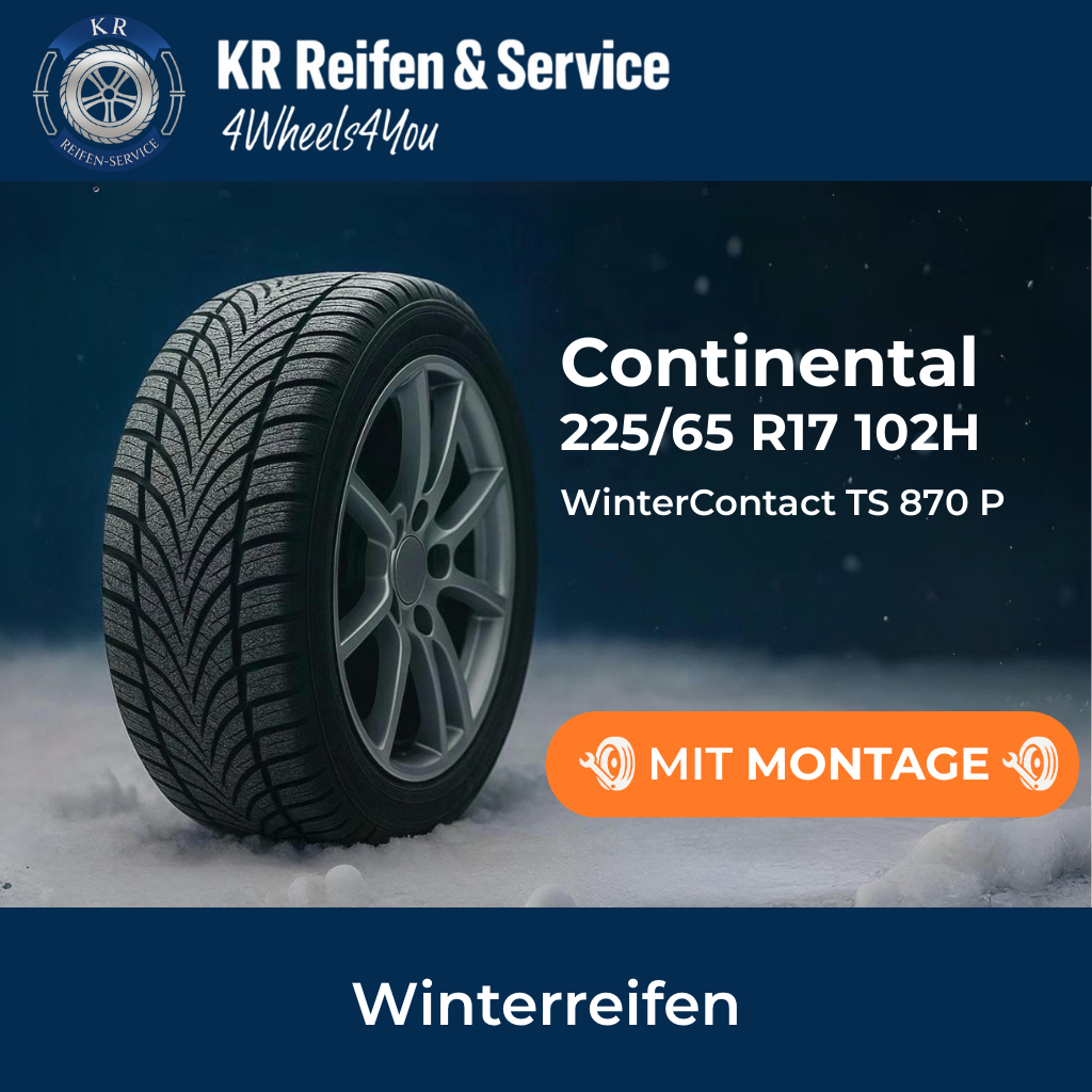 Continental WinterContact TS 870 P 225/65 R17 102H