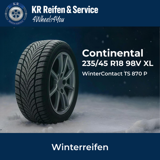 Continental WinterContact TS 870 P 235/45 R18 98V XL
