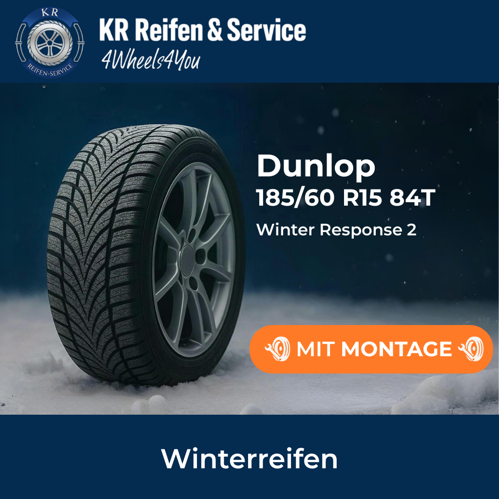 Dunlop Winter Response 2 185/60 R15 84T