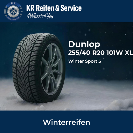 Dunlop Winter Sport 5 255/40 R20 101W XL