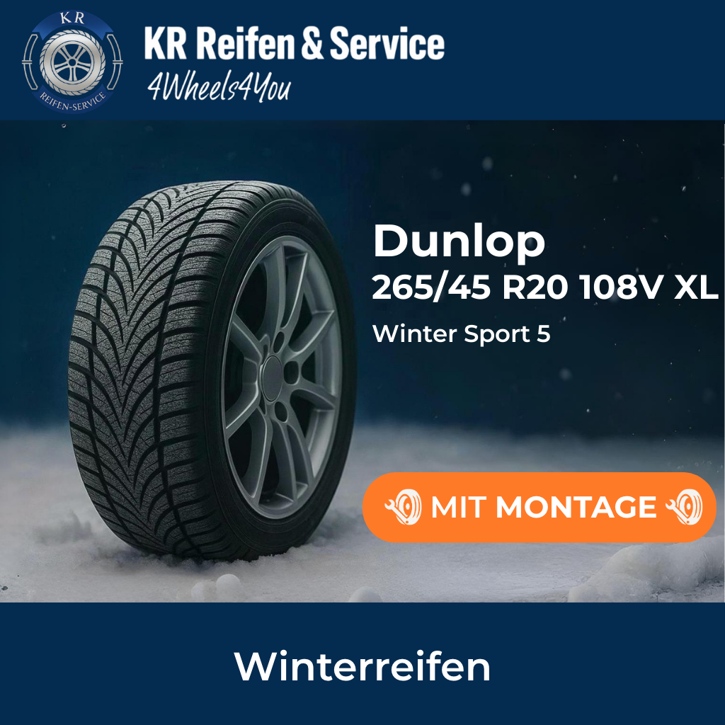 Dunlop Winter Sport 5 265/45 R20 108V XL