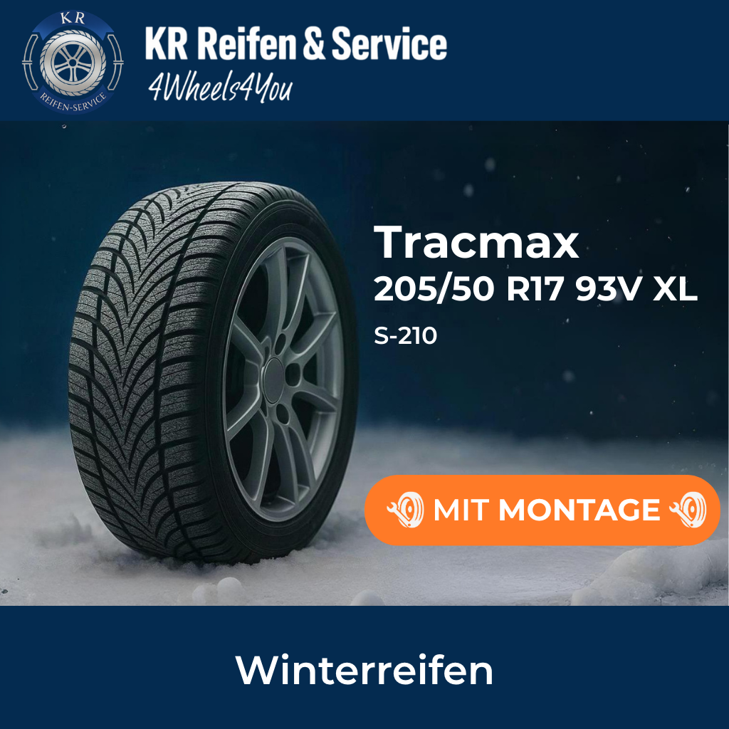 Tracmax S-210 205/50 R17 93V XL