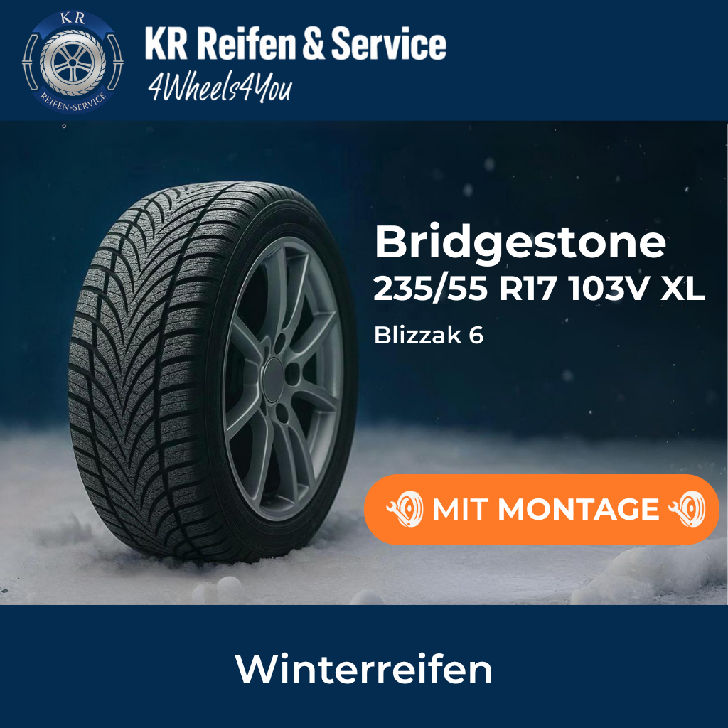 Bridgestone Blizzak 6 235/55 R17 103V XL