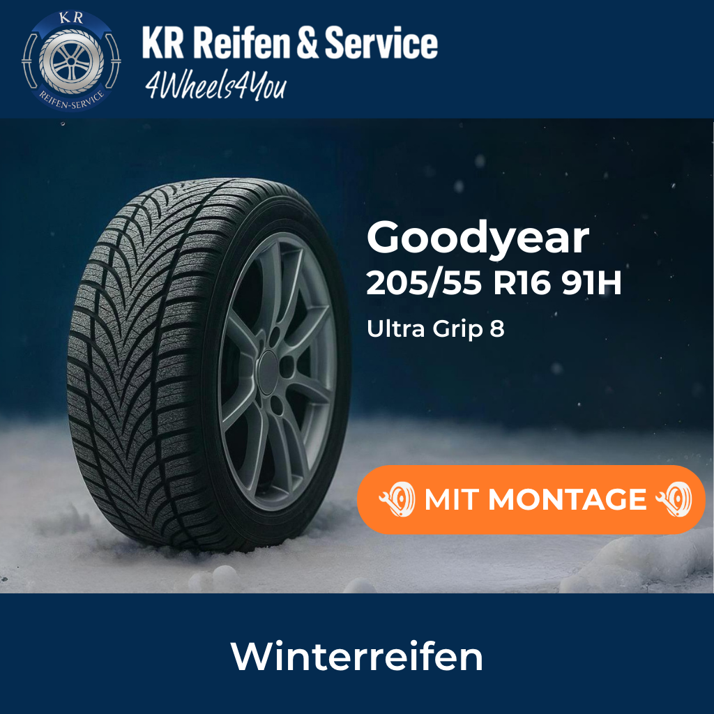 Goodyear Ultra Grip 8 205/55 R16 91H