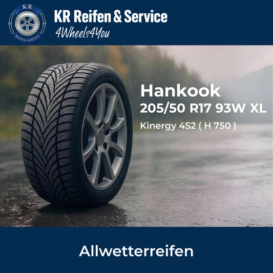 Hankook Kinergy 4S2 ( H 750 ) 205/50 R17 93W XL