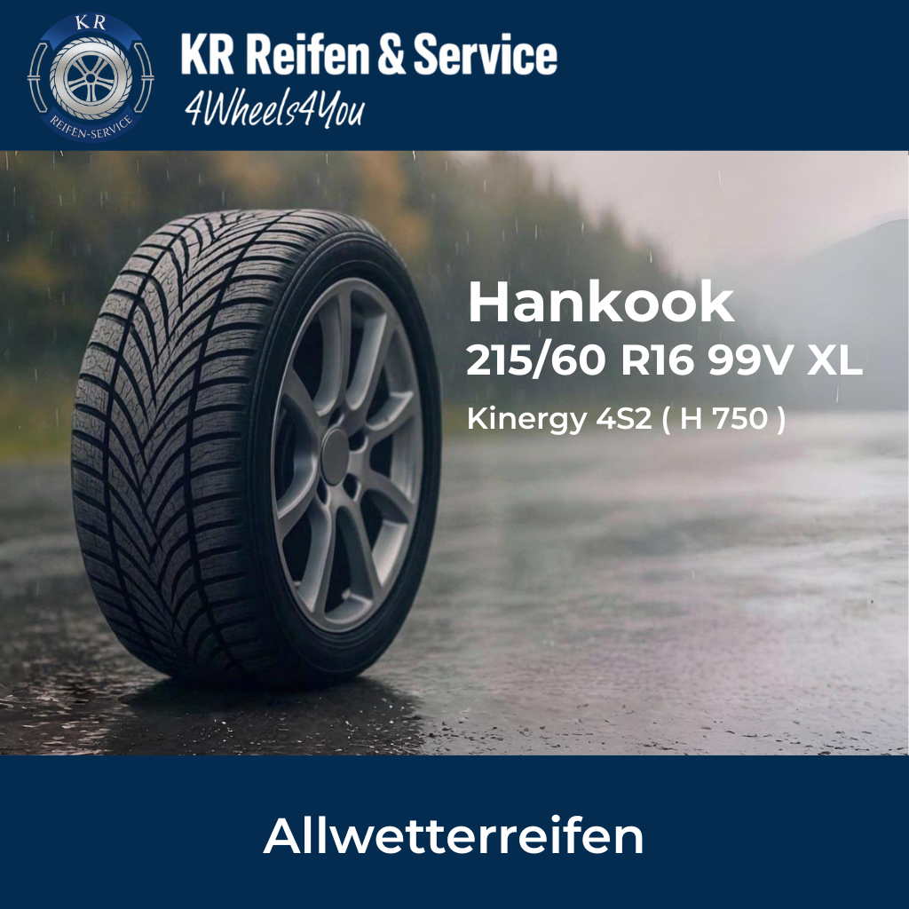 Hankook Kinergy 4S2 ( H 750 ) 215/60 R16 99V XL