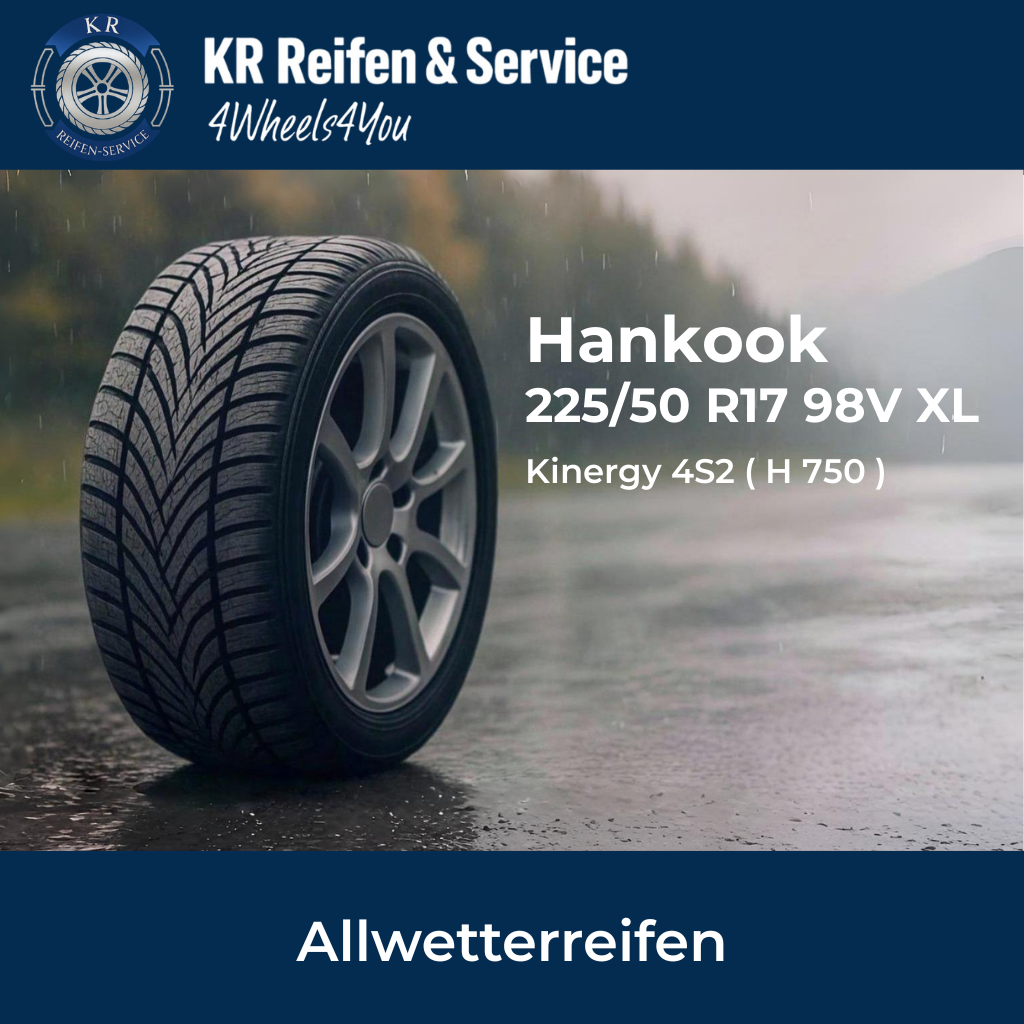 Hankook Kinergy 4S2 ( H 750 ) 225/50 R17 98V XL