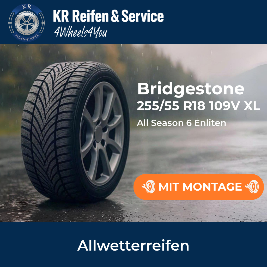 Bridgestone All Season 6 Enliten 255/55 R18 109V XL