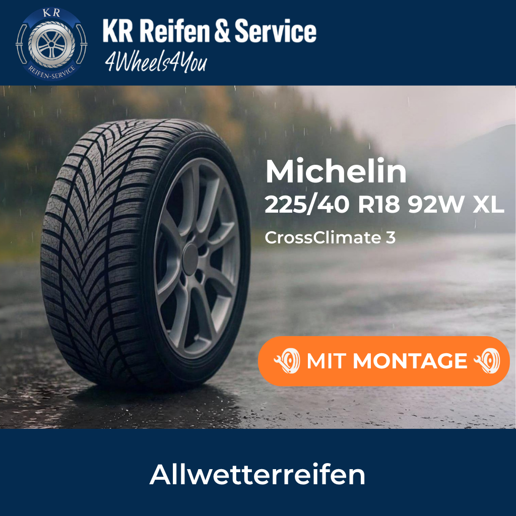 Michelin CrossClimate 3 225/40 R18 92W XL