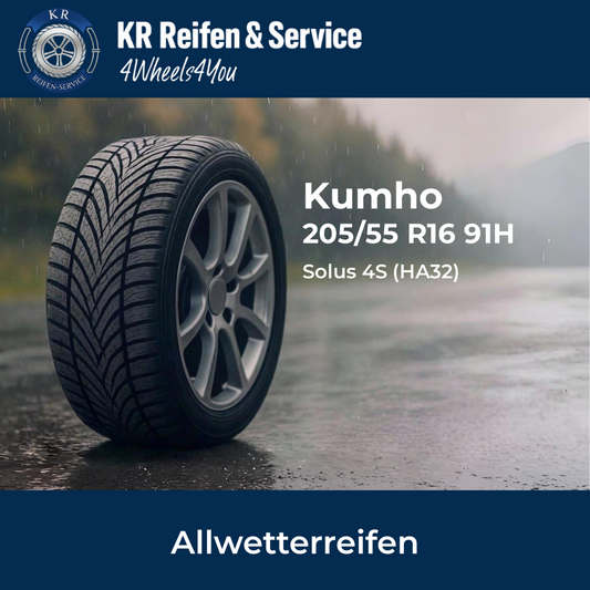 Kumho Solus 4S (HA32) 205/55 R16 91H