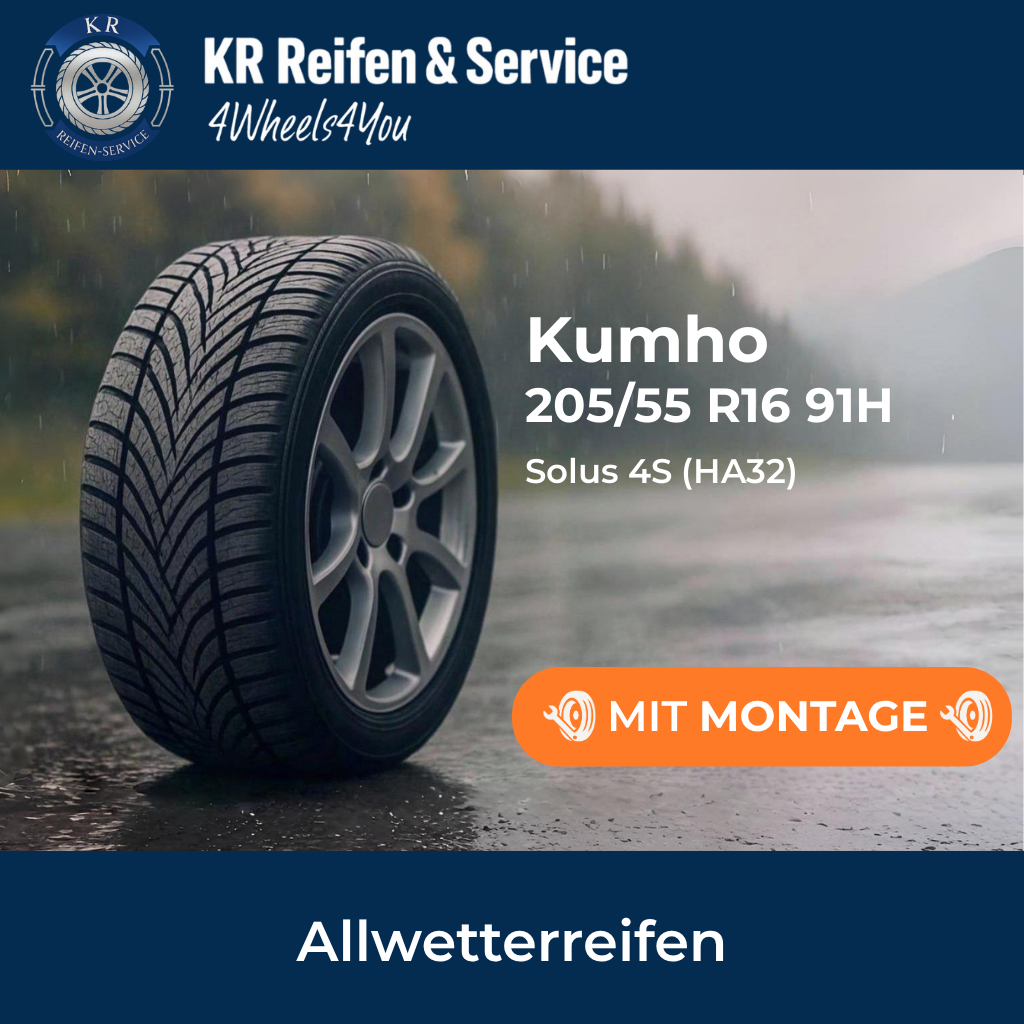 Kumho Solus 4S (HA32) 205/55 R16 91H
